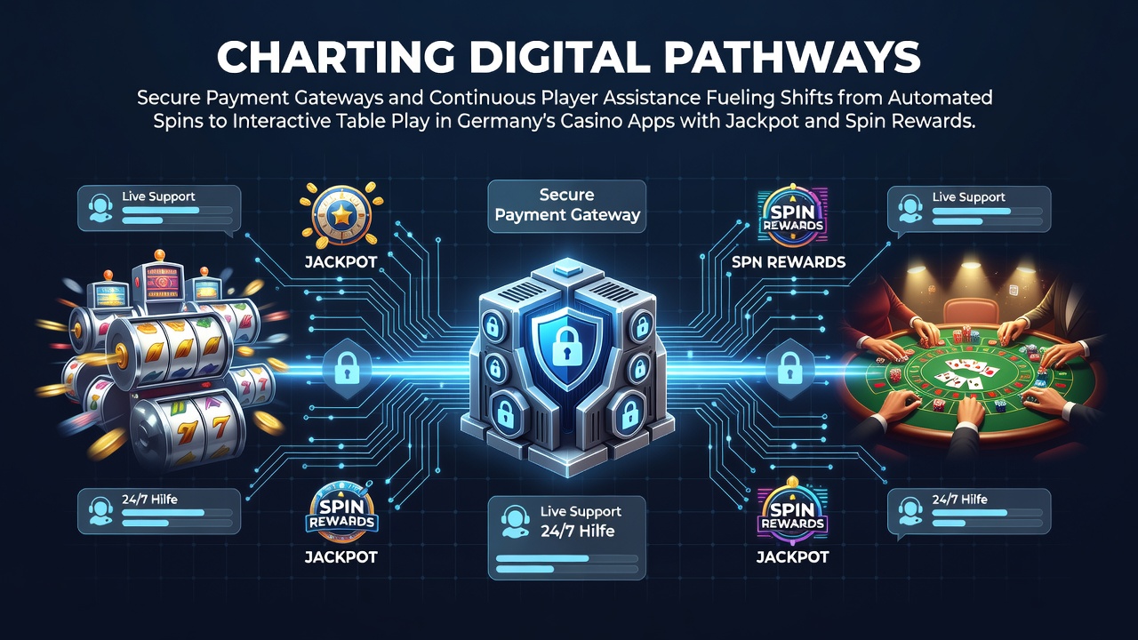 Sichere Zahlungsgateways in deutschen Casino-Apps ermöglichen reibungslose Übergänge zwischen Slot-Spielen und Live-Tischen