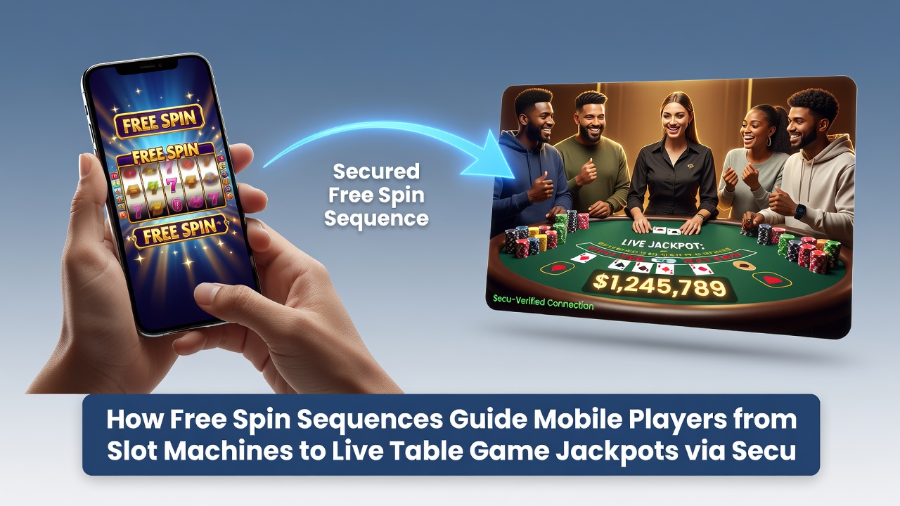 Sichere Transaktionen und Support leiten Nutzer von mobilen Slots zu Live-Tisch-Jackpots