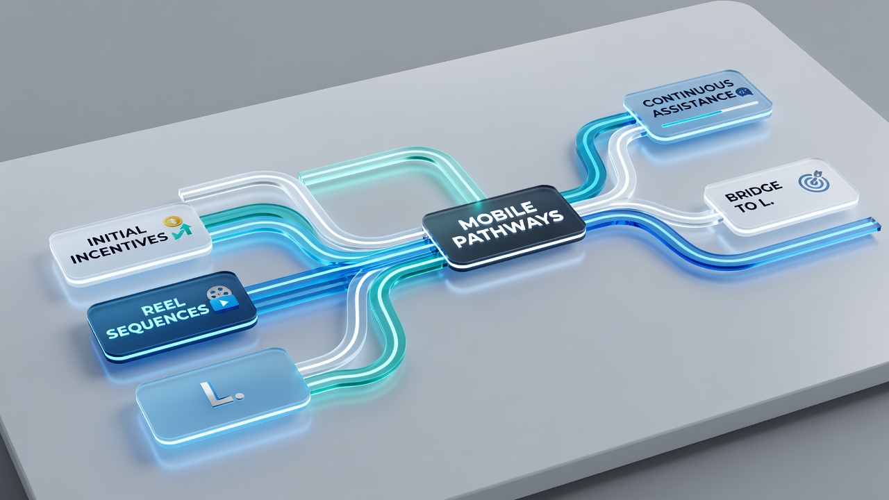 Illustration von mobilen Übergängen zwischen Slot-Automat und Live-Tisch mit Fokus auf Bonuspfade und Support in deutschen Apps