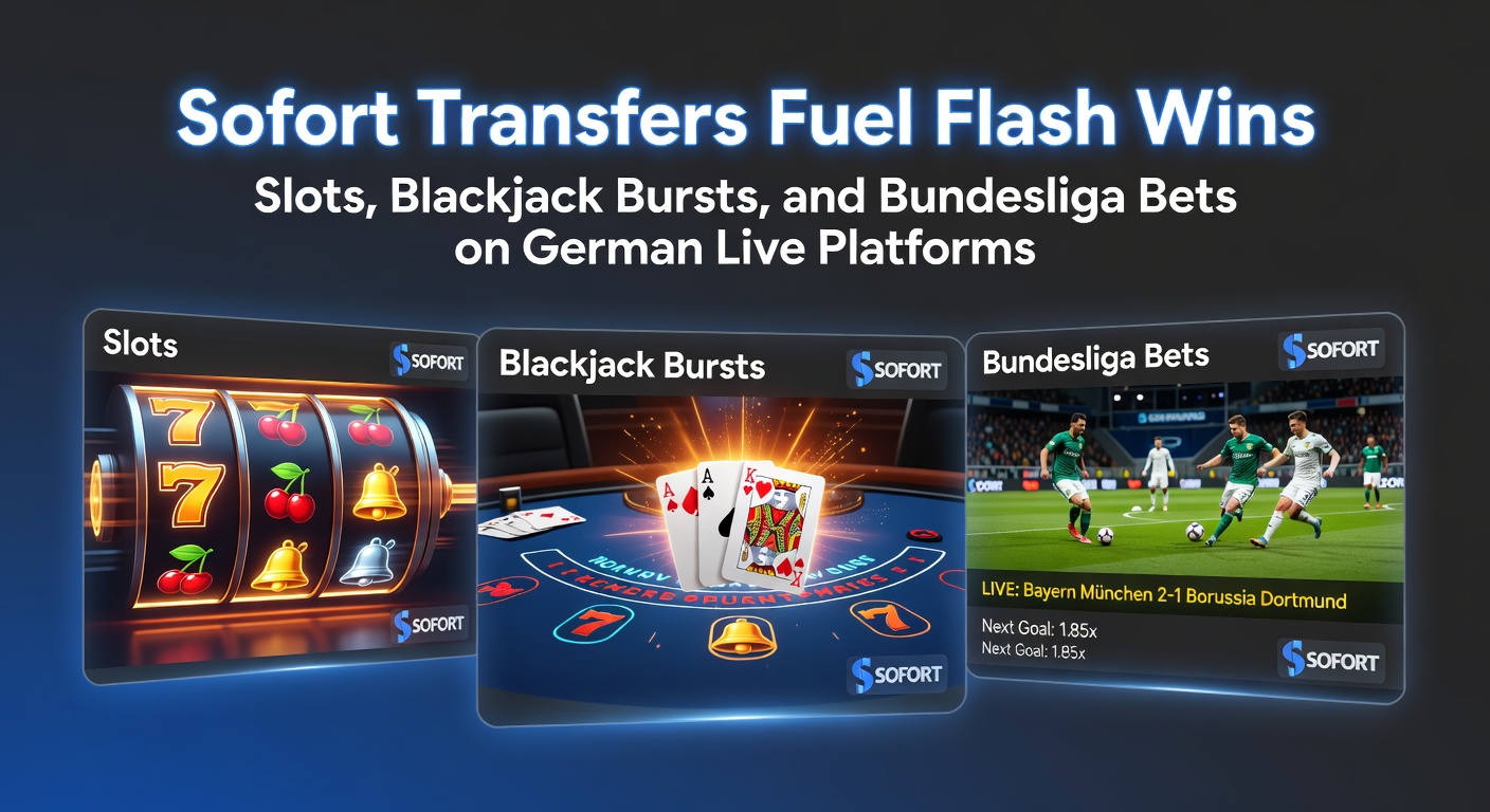 Schnelle Sofort-Überweisung auf einem Smartphone bei einer Live-Slot-Session mit Bundesliga-Hintergrund