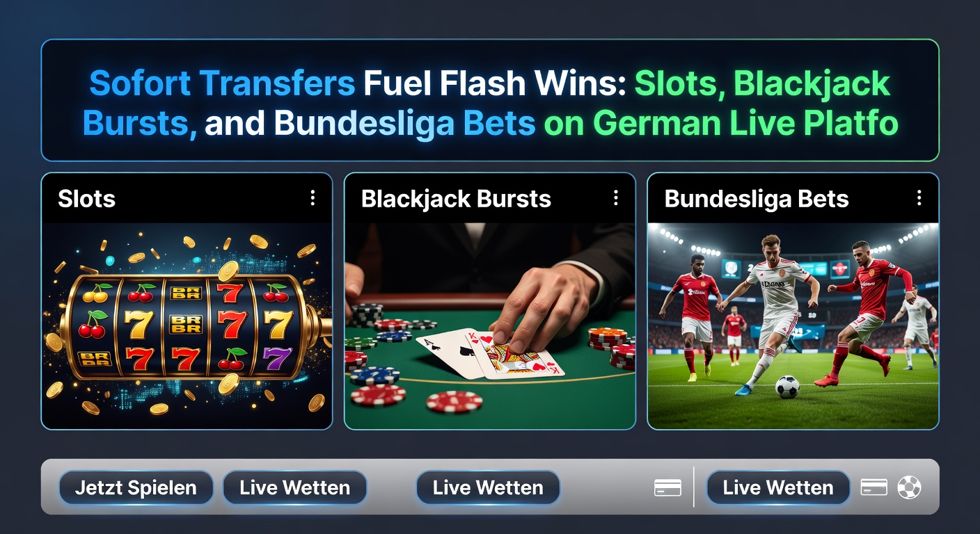 Live-Blackjack-Tisch mit Sofort-Überweisungs-Bestätigung und Bundesliga-Bet-Sidebar auf einer deutschen Plattform