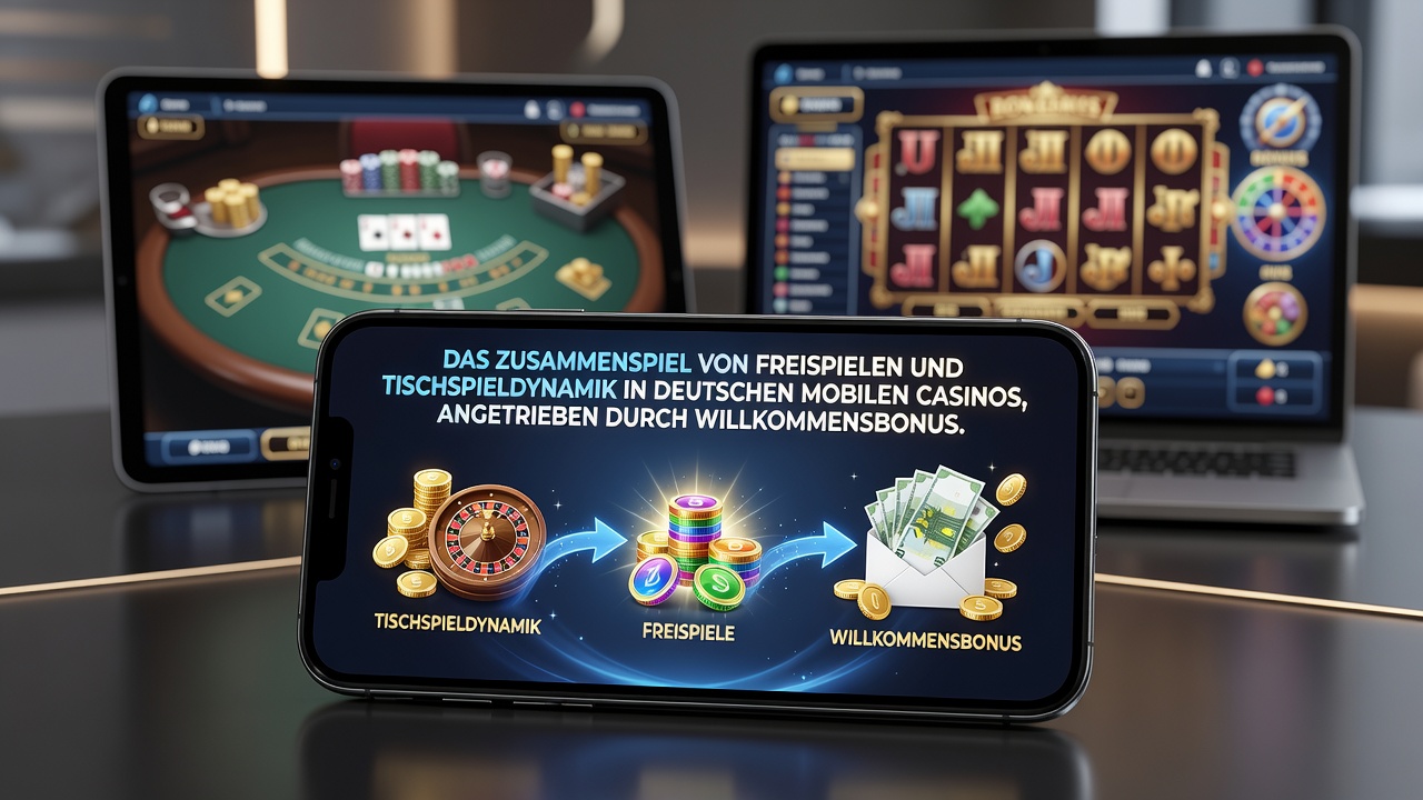 Mobile App-Ansicht mit Jackpot-Anzeige und Support-Chat in einem deutschen Casino